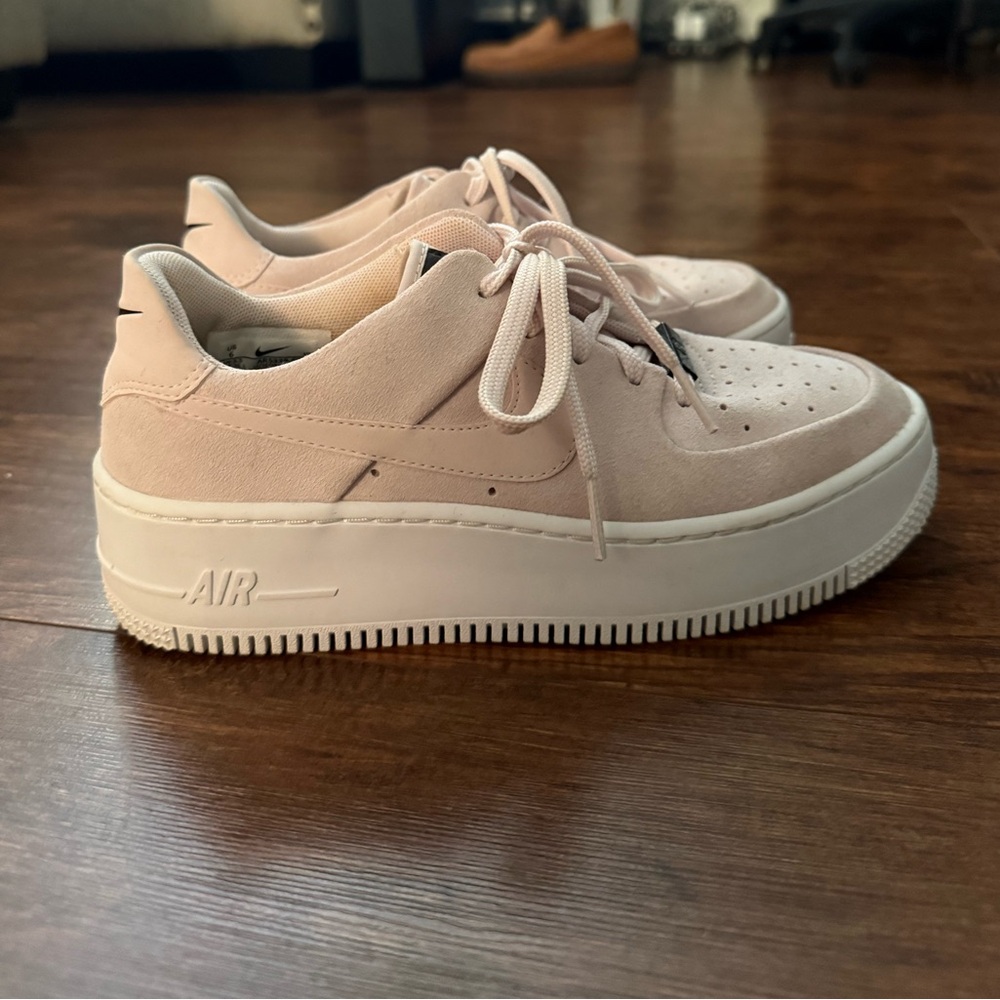 Light Pink Velvet Air Force 1